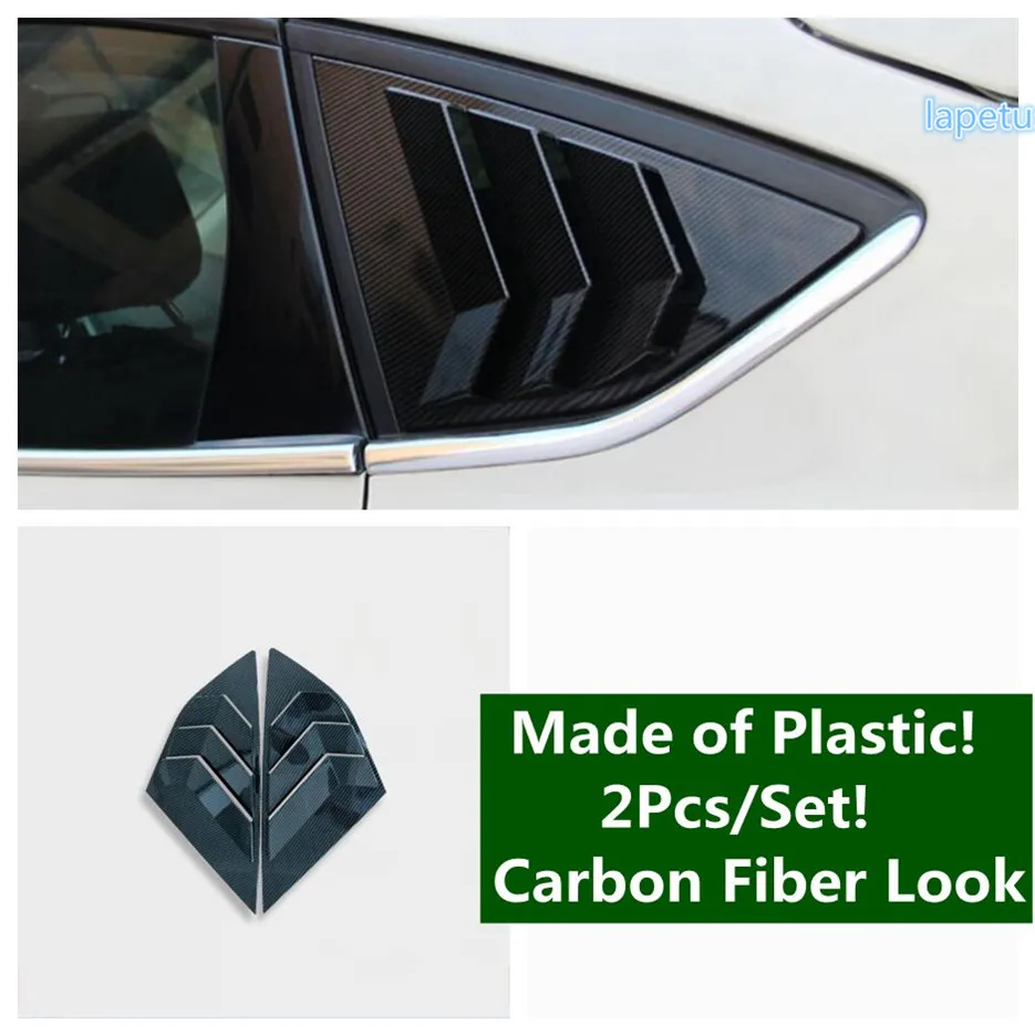 Боковое вентиляционное стекло жалюзи автомобильный задний спойлер декоративная