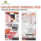 Термальная правая оригинальная термальная Подушка VALOR ODIN 15 ВтМК для RAM Heat Disspation GPU Силиконовая накладка, 95x50 мм, 0,5, 1,0, 1,5, 2,0, 2,5, 3,0, 4 мм