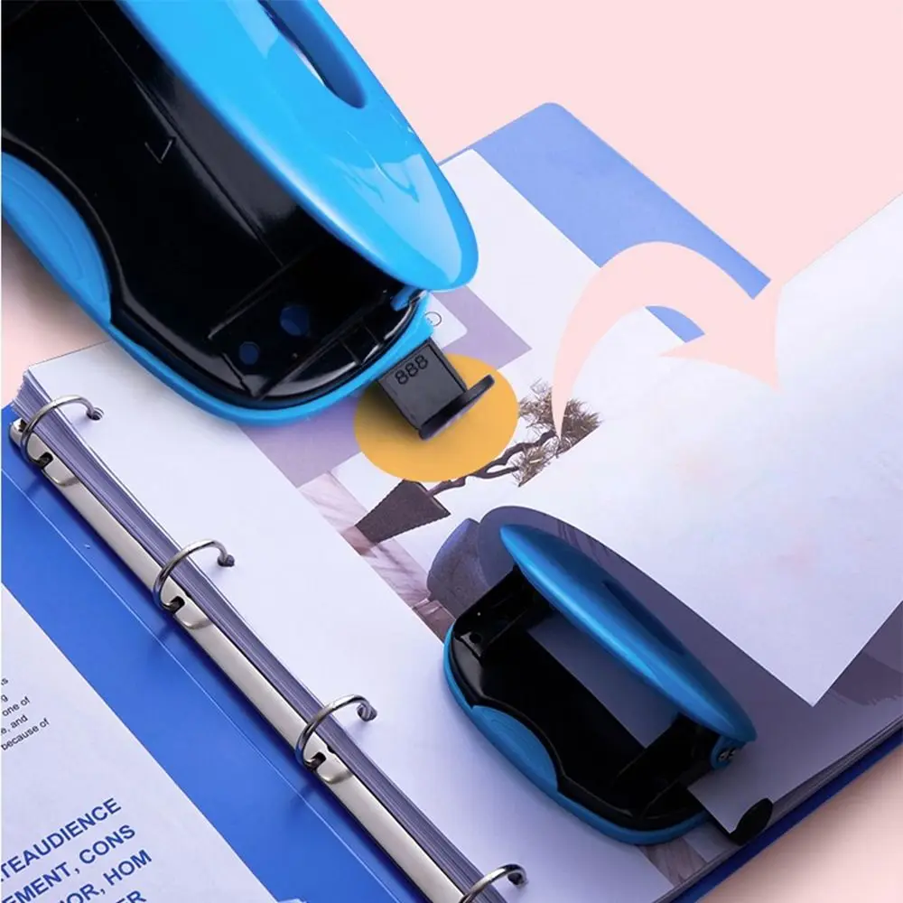 

Durable 2 Hole Paper Puncher Manual Binding Office Supplies DIY Albums Notebook Tool Loose-leaf Craft Scrapbook Stationary