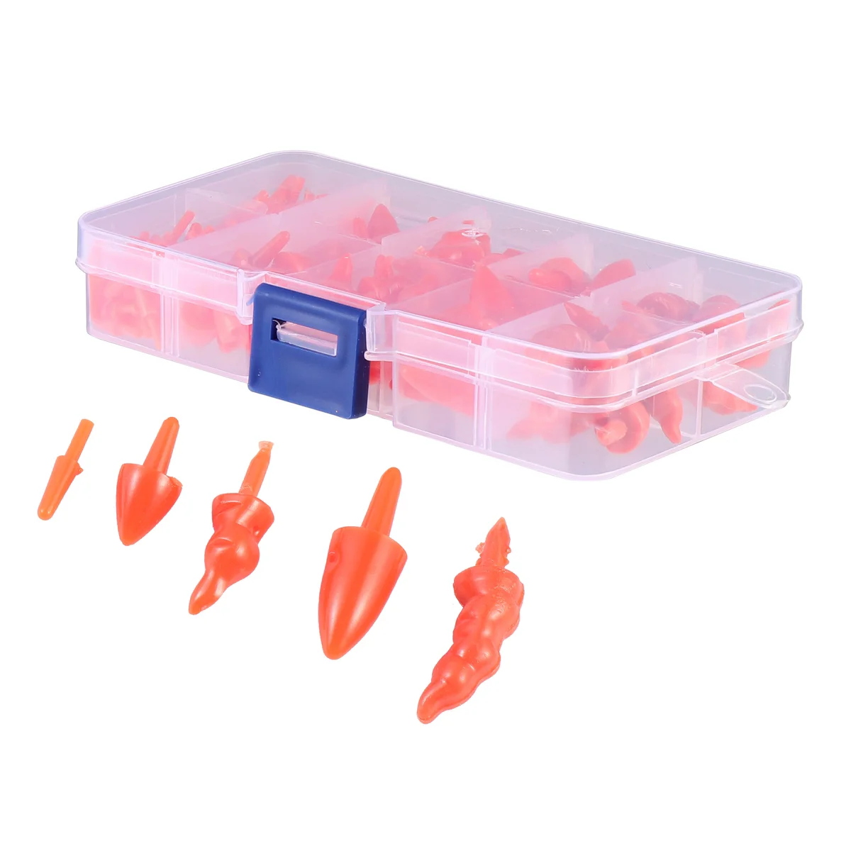 Пластиковая булавка в виде носа снеговика рождественское украшение сделай сам