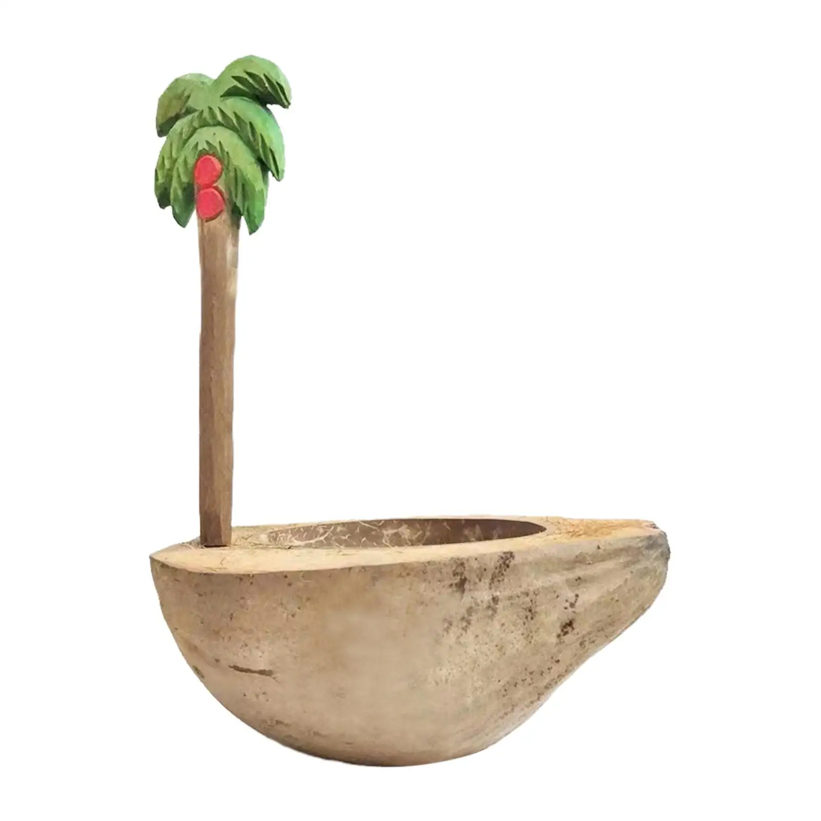 

Coconut Tree Bowl Eco Friendly Lightweight Special Durable Creative Decorative Desserts Bowl for restaurants Table Decor