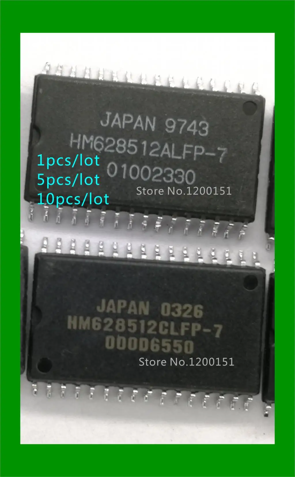 HM628128LFPI-8 HM628128 HM628512 628512 D431000AGW-70L Использованный |