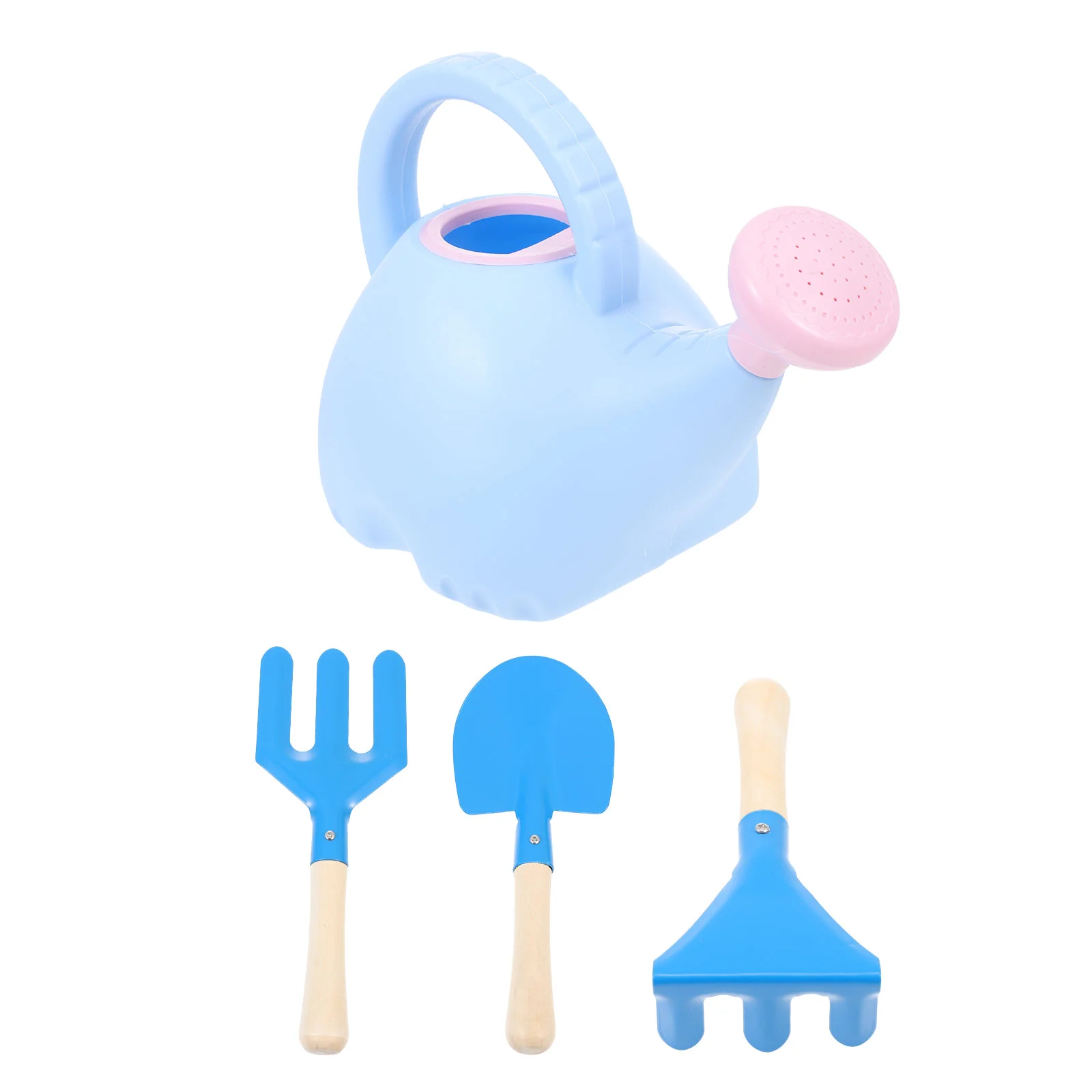 

Long Mouth Children Watering Pot Toddler Mini Kettle Kids Gardening Tools Wooden Kit