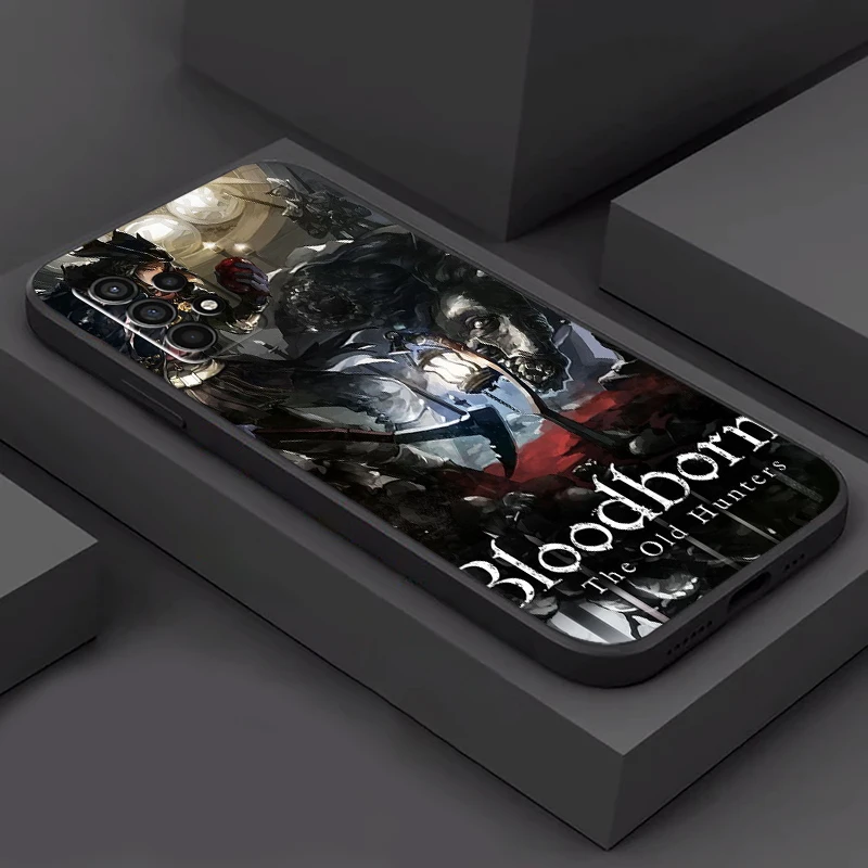 

Bloodborne Phone Case For Samsung Galaxy S20 S20FE S20 Ulitra S21 S21FE S21 Plus S21 Ultra Silicone Cover Funda Black Soft