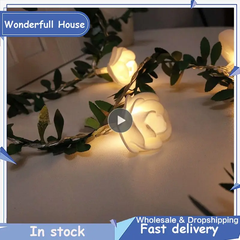 

Soft Light Balcony Decorative Light Wedding Led Night Lights String Eyes Protection Safe And Odorless Led Rosette Lamp Strings
