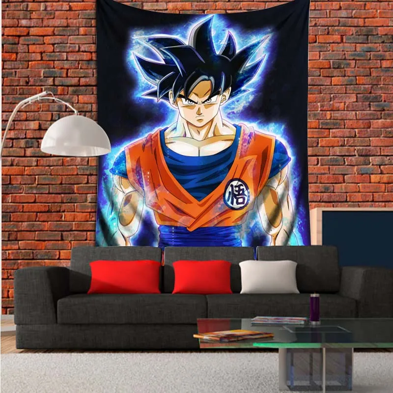 

Anime Tapestry Dragon Style Decor Gift For Son Husband Room Wall Hanging Room Cartoon Wall Art Decor Dropshipping
