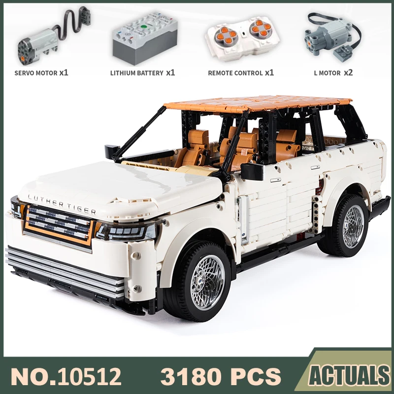 

KBOX высокотехнологичный внедорожник автомобиль внедорожник 10512 масштаб 1:8 RC строительный блок MOC кирпичи Обучающие игрушки подарок для детей