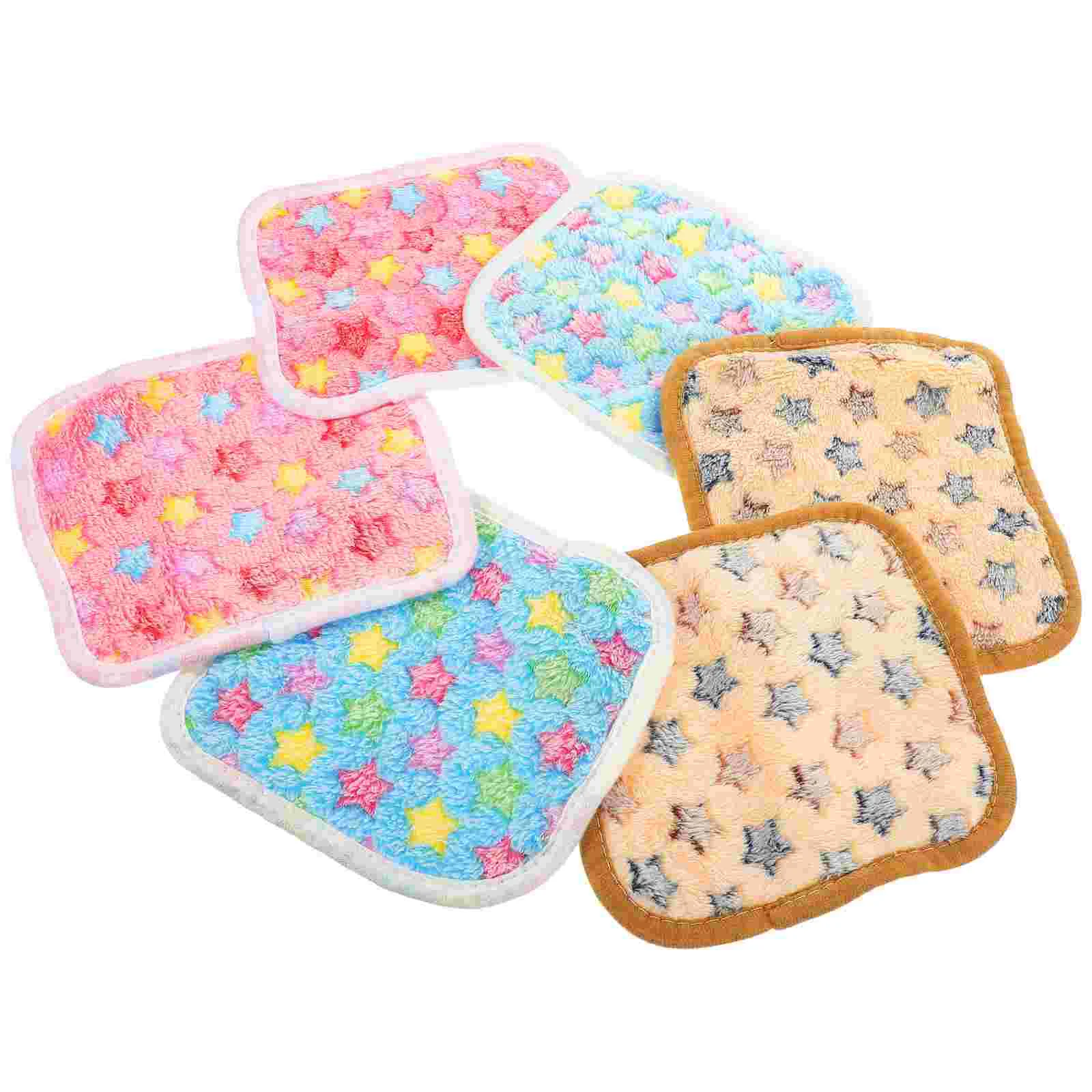 

Hamster Mat Bed Cage Guinea Animal Ferret Plush Pad Rabbit Accessories House Warm Cave Bunny Pet Fleece Bedding Liner Sleeping