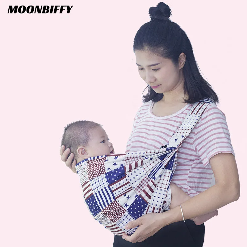 2022 Newborn Baby Carrier Bag Shoulder Sling Cloth Cotton Sleeping Mother Feeding Bag Ergonomic Bolsa Porta Bebes Wrap  Hipseat