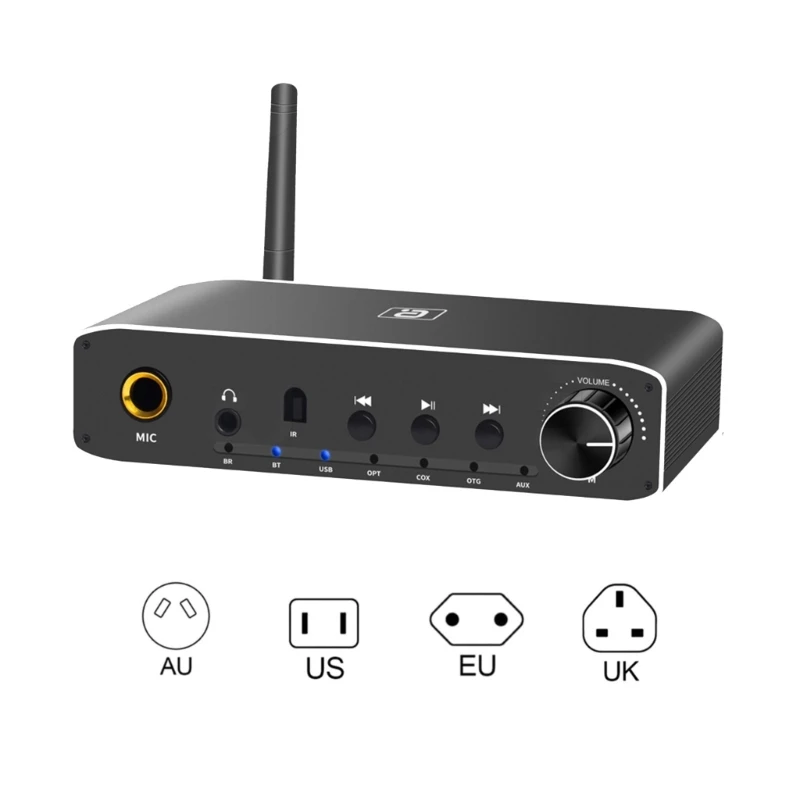 

DA310 DAC Bluetooth совместимый 5,3 приемник передатчик коаксиальный Оптический отключение Многофункциональный Прямая поставка