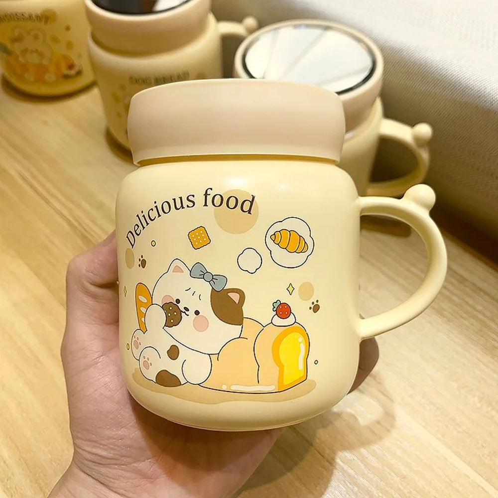 

Ceramic Mug Water Cup Gift Milk Milk Cup Ins Style Ceramics Cute Little Rabbit Girl Birthday Gift Cup for Girlfriends and Lovers