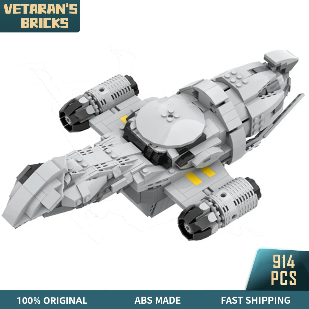 

Serenity Spaceship MOC Star Ship Wars TV Series Firefly 1:240 Scale Battleship Model Building Blocks Children Toys for Boys Gift