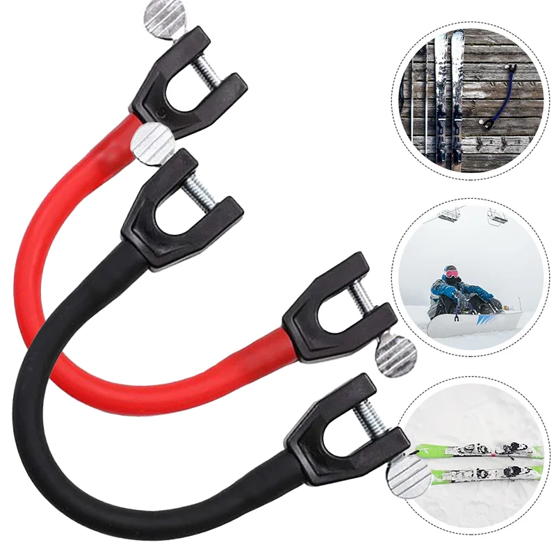 Strap For Beginners Skiing Training Skiing Wedge Aid Ski Tip Connector Snowboard Tip Connector