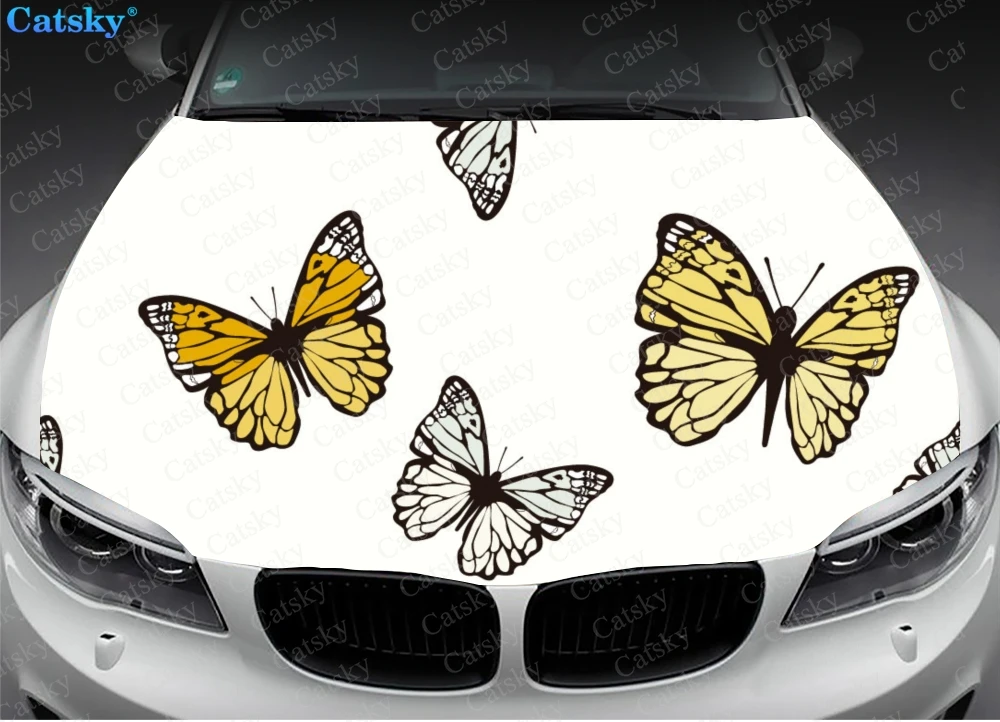 

Car hood wrap lion decal, bonnet vinyl sticker, full color graphic decal, CUSTOM made to Fit Any Car