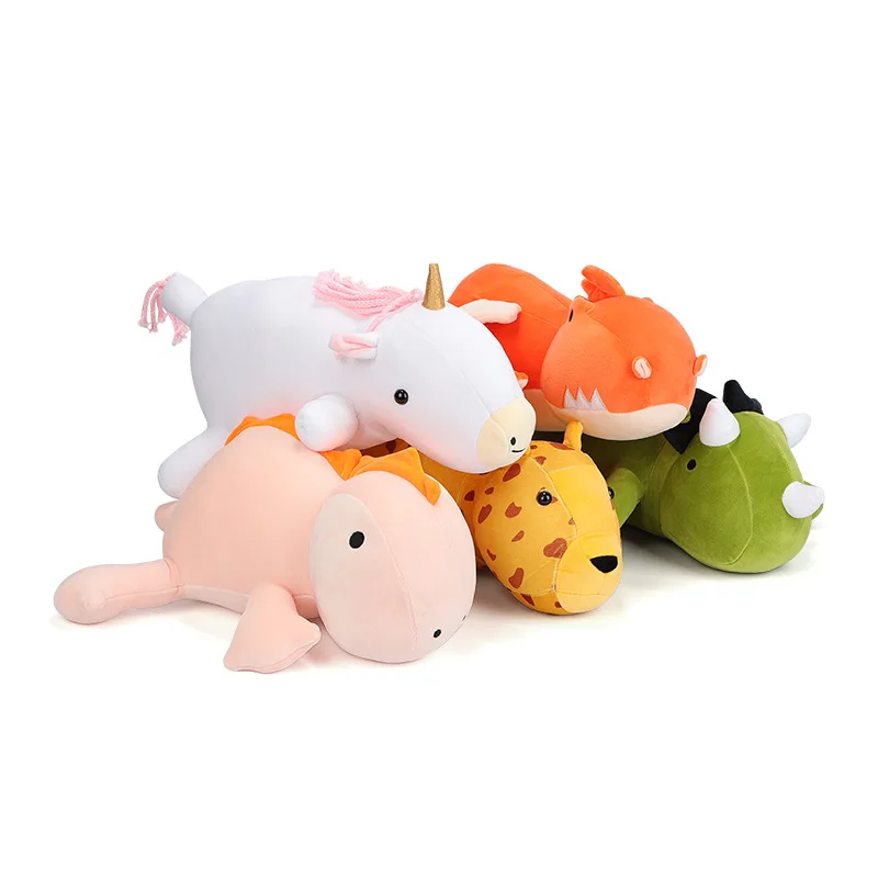 40/60cm Giant Dinosaur Weighted Plush Toy Cartoon Anime Game Character Plushie Animals Doll Soft Stuffed Plush Toys for Kids