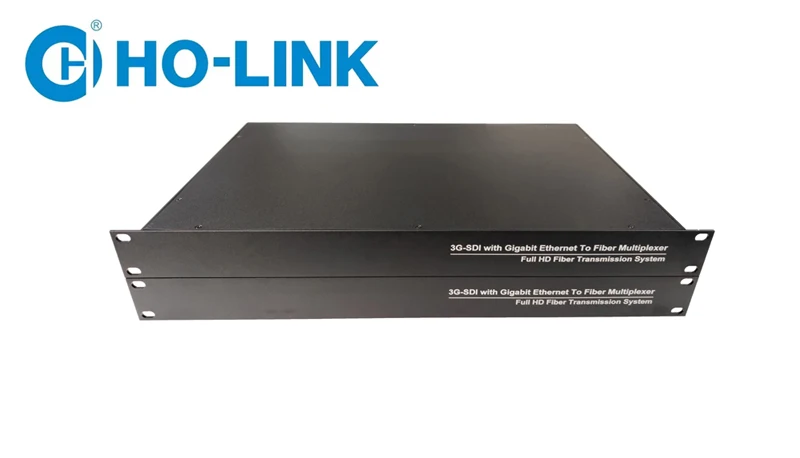 Оптоволоконный преобразователь видео/Ethernet 3G SDI 1080P HD