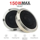 Автомобильные мини-динамики 2 шт., универсальные купольные динамики, высокоэффективные динамики, громкие динамики, автомобильные динамики с аудиозвуком для автомобилей сделай сам