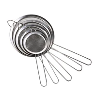 qdrr stainless steel wire mesh strainer kitchen tools oil filter spoon strainer mesh spoon with strainer for home restaurant