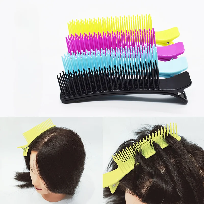 

Professional Salon Hair Fixed Clip Plastic Invisable Seamless Styling Clip Women Makeup No Crease Hair Clip Hairdressing Tools