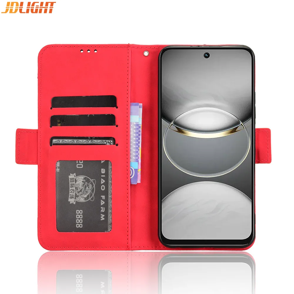 Кожаные чехлы-бумажники для Tecno Spark 30C 4G kL5n кожаный флип-чехол с магнитной