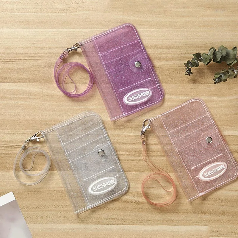 

Pvc Clear Jelly Bag Mini Money Wallet Card Holder Transparent Women Purse Ladies Purse Wallet Jelly Card Holder For Travel