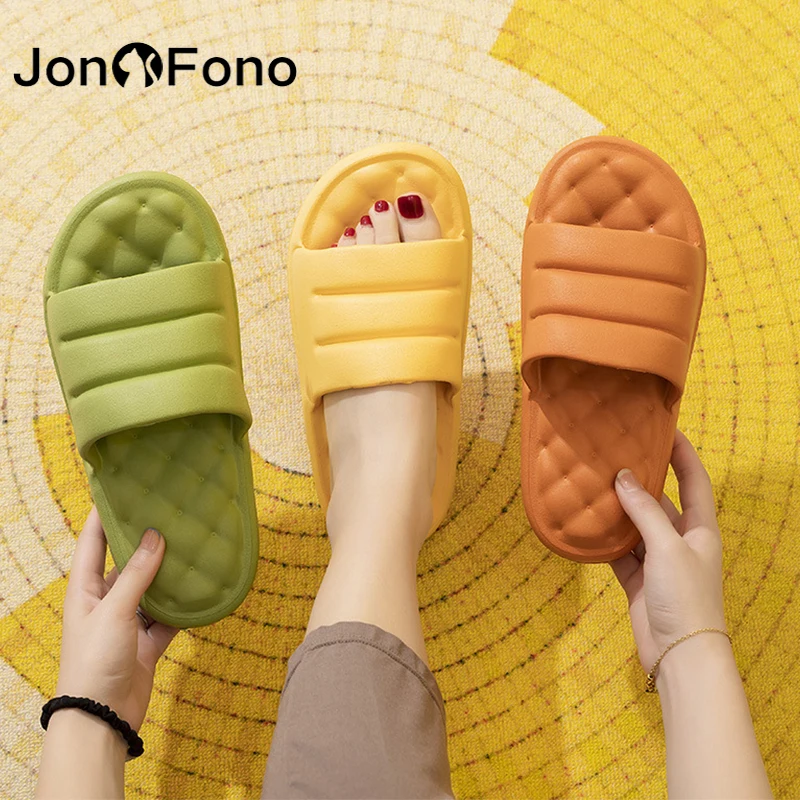 

Женские и мужские летние шлепанцы с мягкой подошвой и платформой