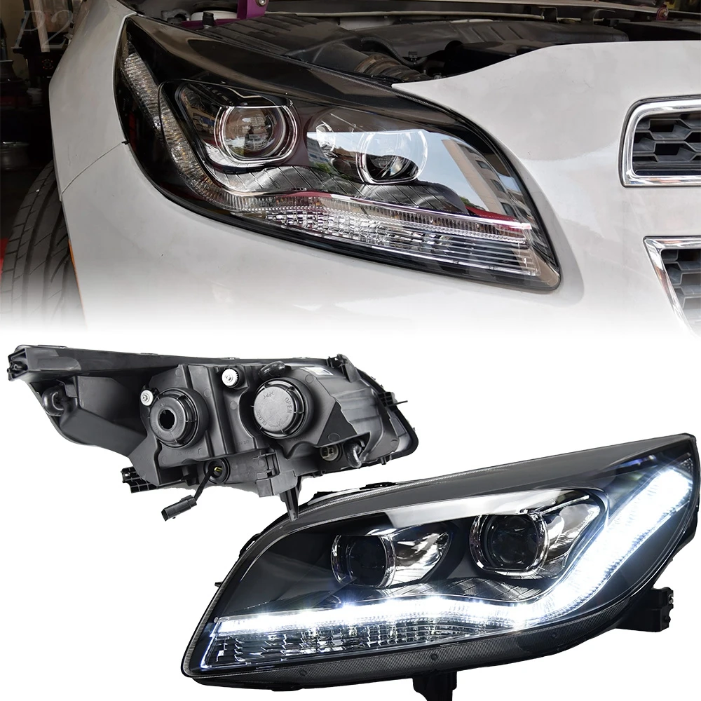 

Headlight For Chevrolet Malibu 2012-2016 Car автомобильные товары LED DRL Hella Xenon Lens Hella Hid H7 Car Accessories