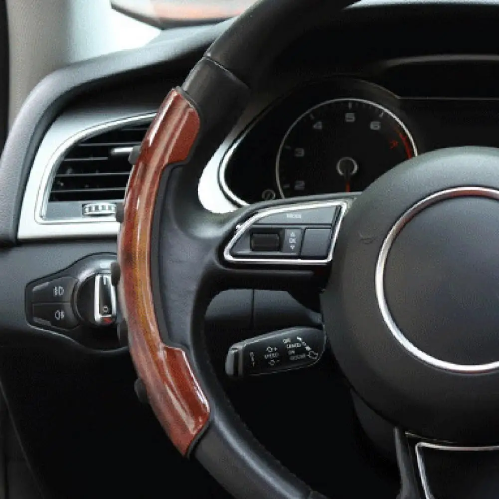 

1 пара, износостойкая Антистатическая Нескользящая накладка на руль автомобиля