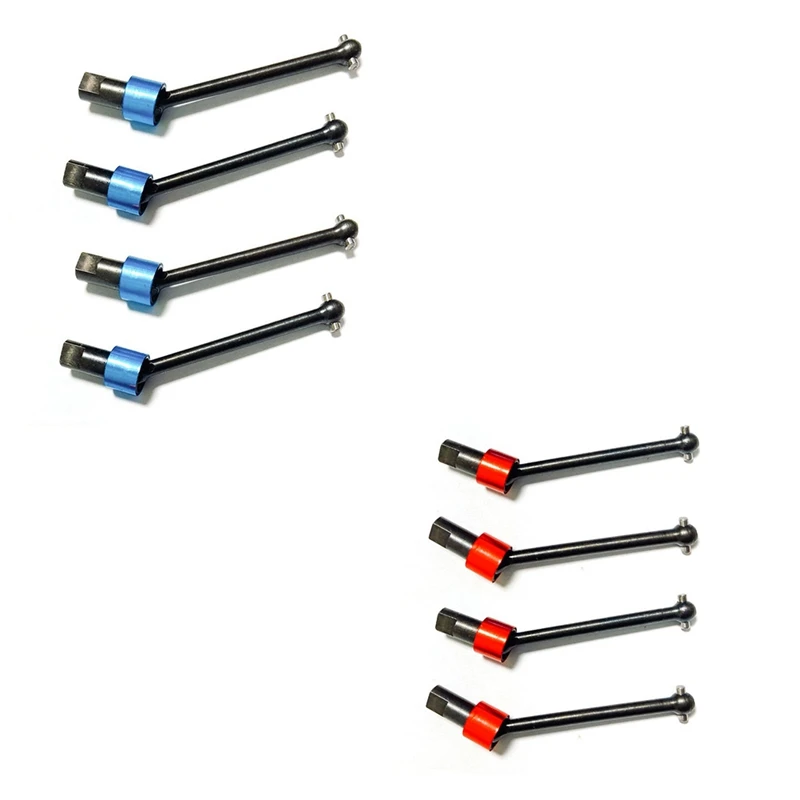 

4 шт. металлический CVD приводной вал трансформатора для Traxxas Latrax Teton 1/18 обновленные детали для радиоуправляемых автомобилей аксессуары