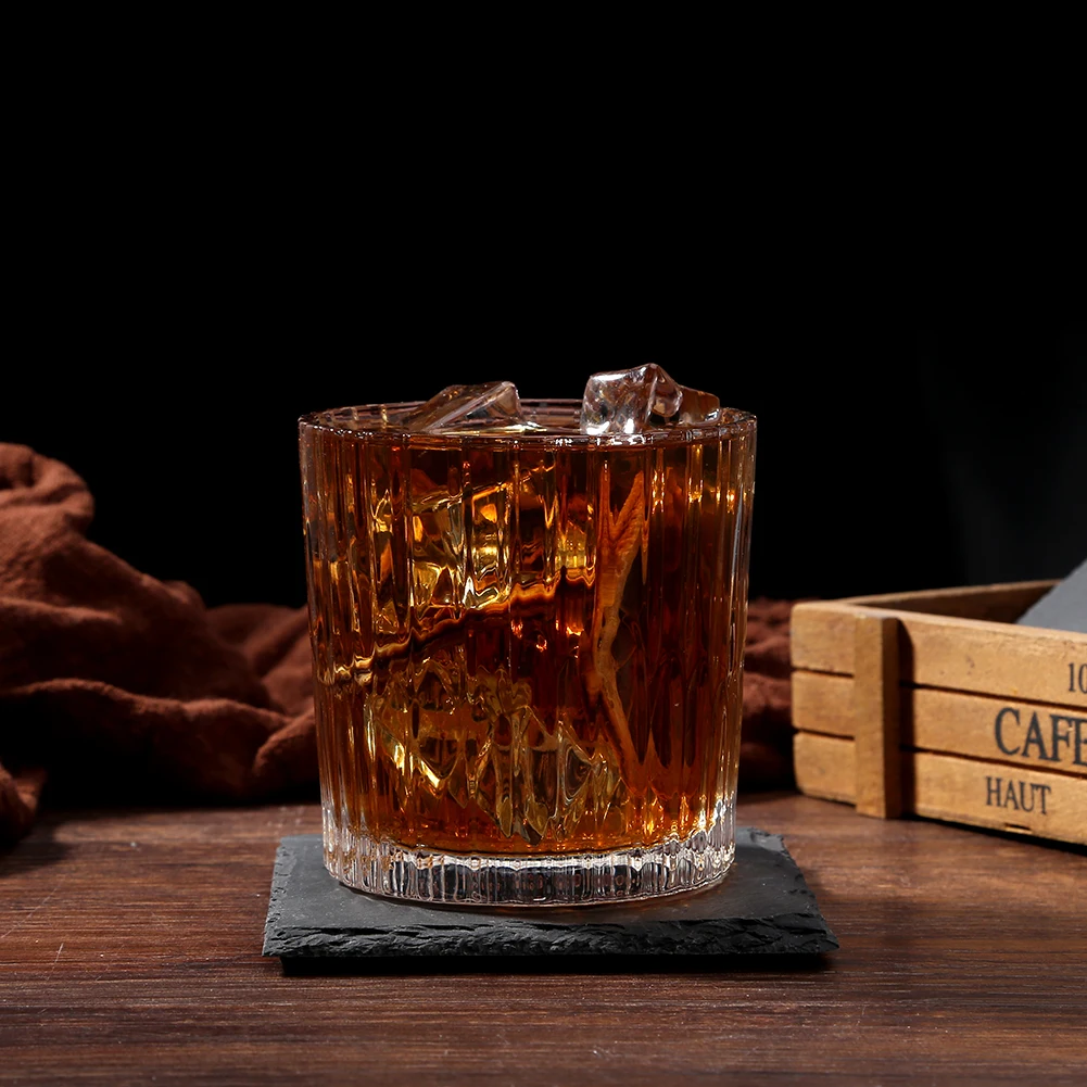 Каменные подставки под кружки 4 штуки