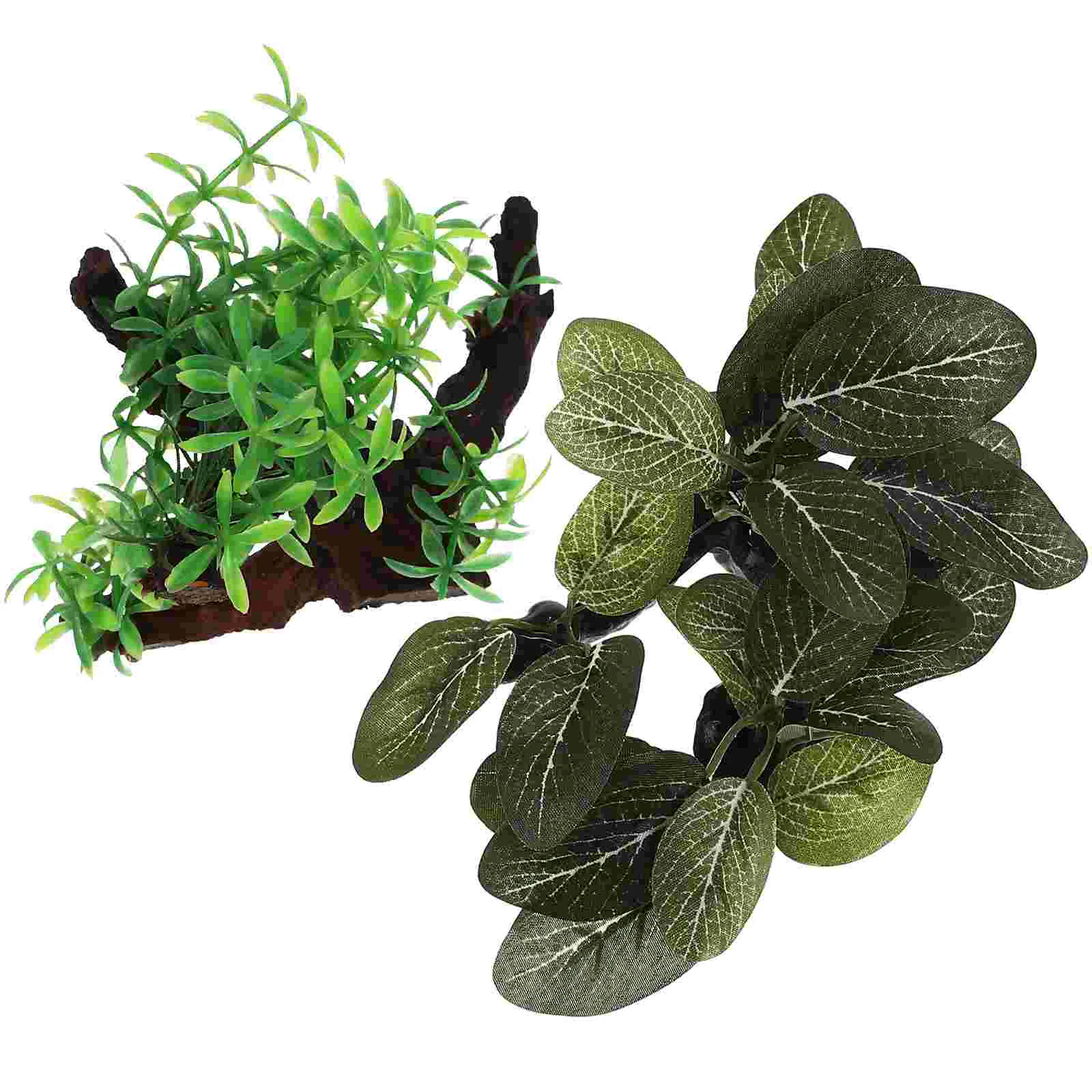 

Tank Aquarium Water Accessories Decorations Decor Underwater Fake Landscape Green Aquatic Artificial Hydroponic Medium Accessory