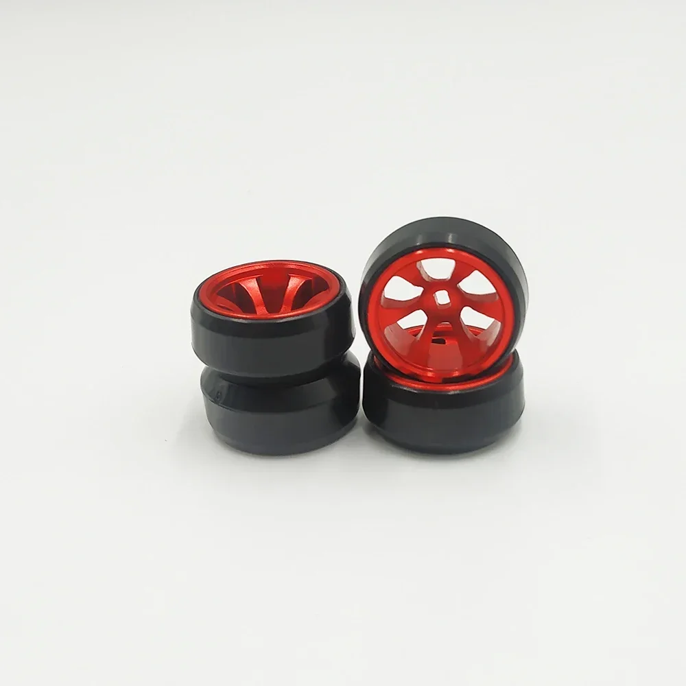 4 шт. металлическая ступица колеса дрифт-шина для радиоуправления 1:28 Wltoys K989 K969 Mini-Q