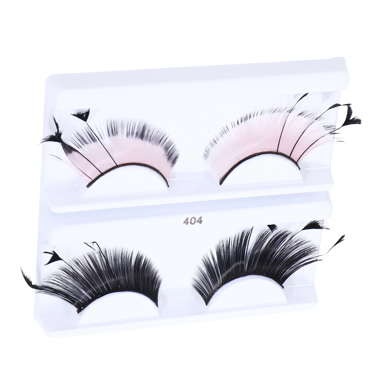 

2 Pairs False Eyelashes Fancy Eyelashes Cosplay Eyelashes Makeup Eye Lashes Colorful Eyelashes