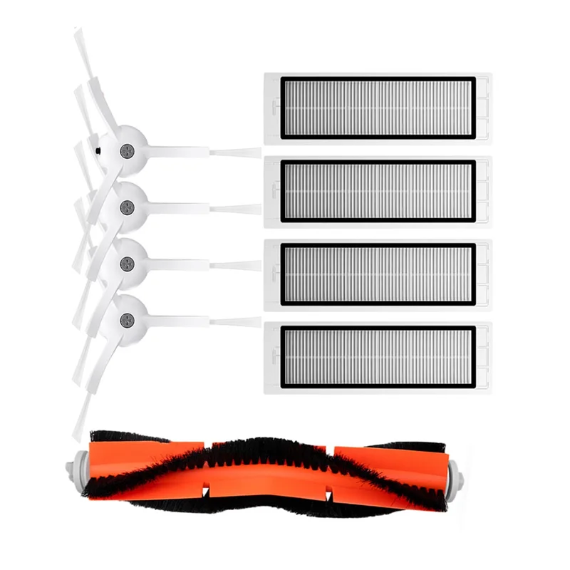 Для робота-пылесоса Xiaomi Mi 1/1S SDJQR01RR SDJQR02RR SDJQR03RR Roborock E3 S4 Max S5 Основная боковая