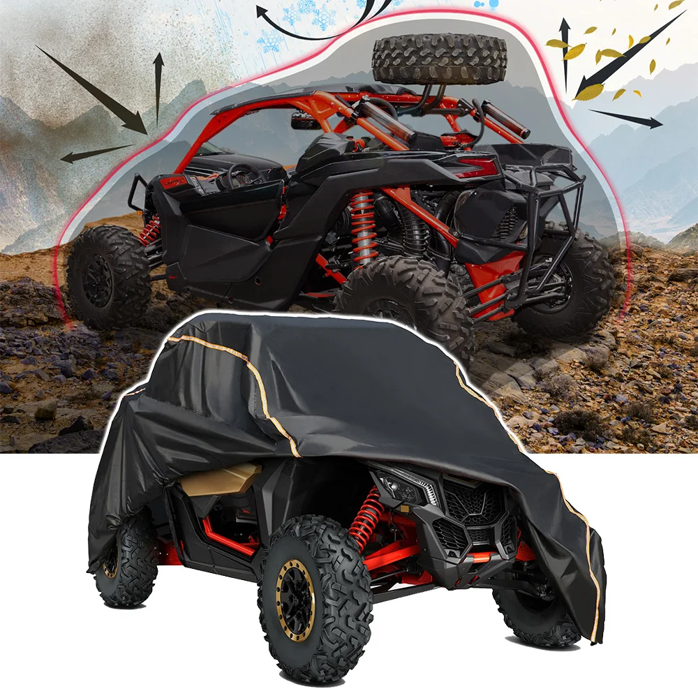 

134*73*60 "UTV 2 двери для Can Am Maverick X3 R RR 4x4 XMR XRC XDS Turbo DPS 2-дверный 2017-2025 крышка для хранения внедорожника