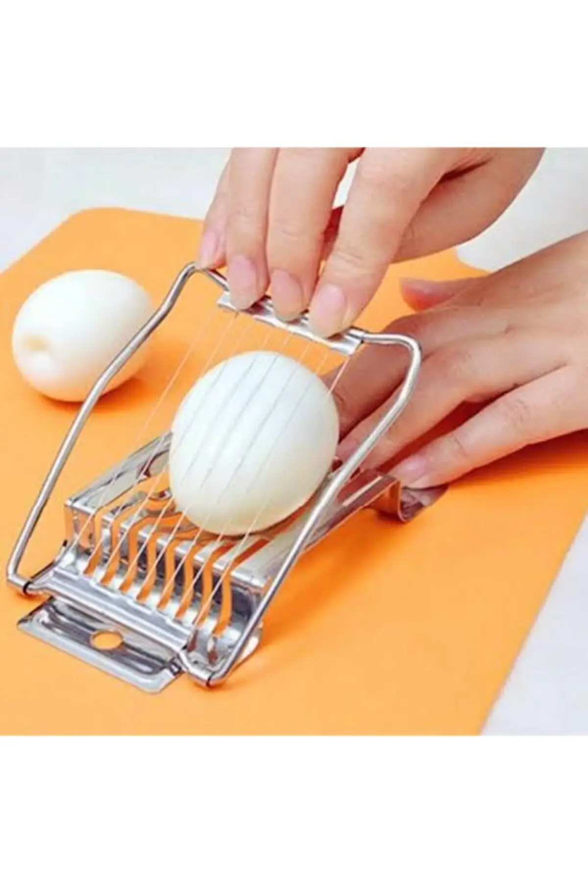 

Egg Slicer Vegetable Fruit Slicer Stainless Steel Egg And Small Fruit Slicer Slicer