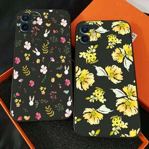 phone case for funda iphone 13 12 11 pro max 13 12 mini x xr xs max 6 6s 7 8 plus liquid silicon coque celular back soft etui free global shipping