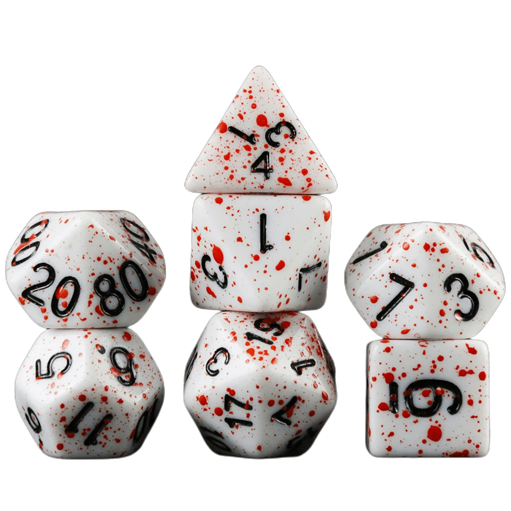 7 шт./набор игровые кости