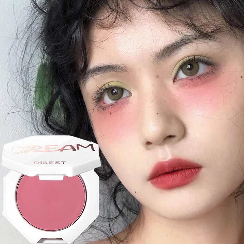 

6 Colors Face Contour Blush Palette Waterproof Natural Makeup Blusher Powder Pink Peach Cheek Tint Women Korean Cosmetic Rouge