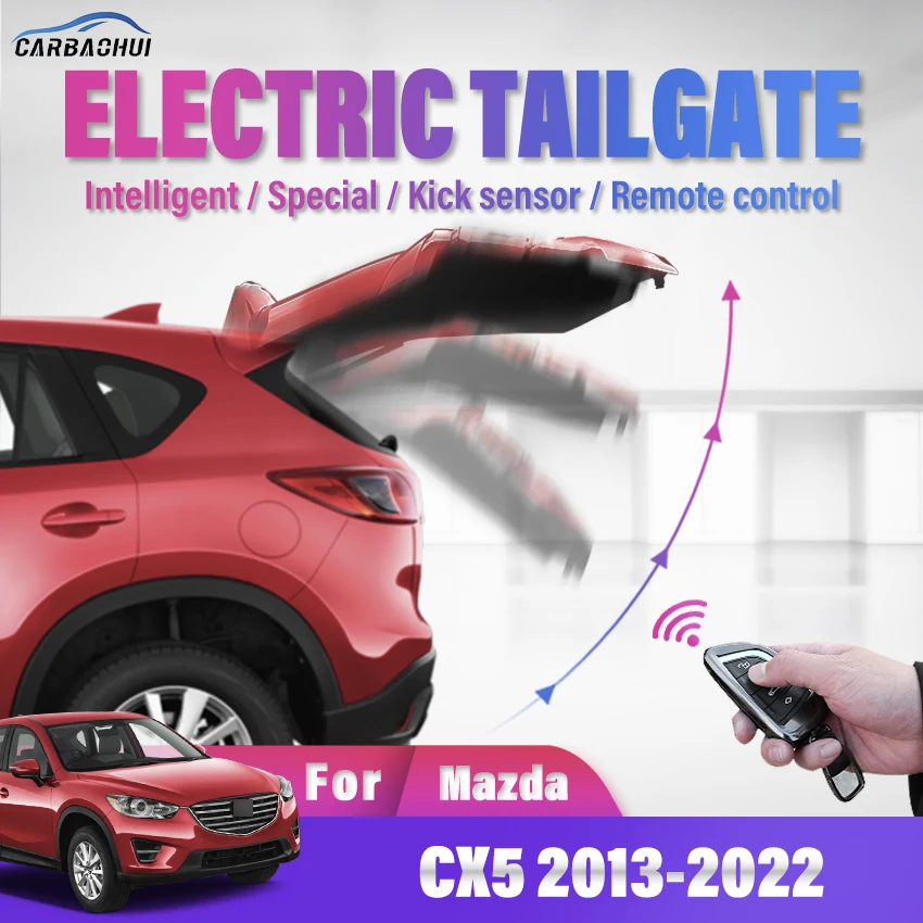 

Car Electric Tailgate Automatic control Trunk drive Car Accessori Rear door power kit For Mazda CX5 2013-2022,Electric Trunk