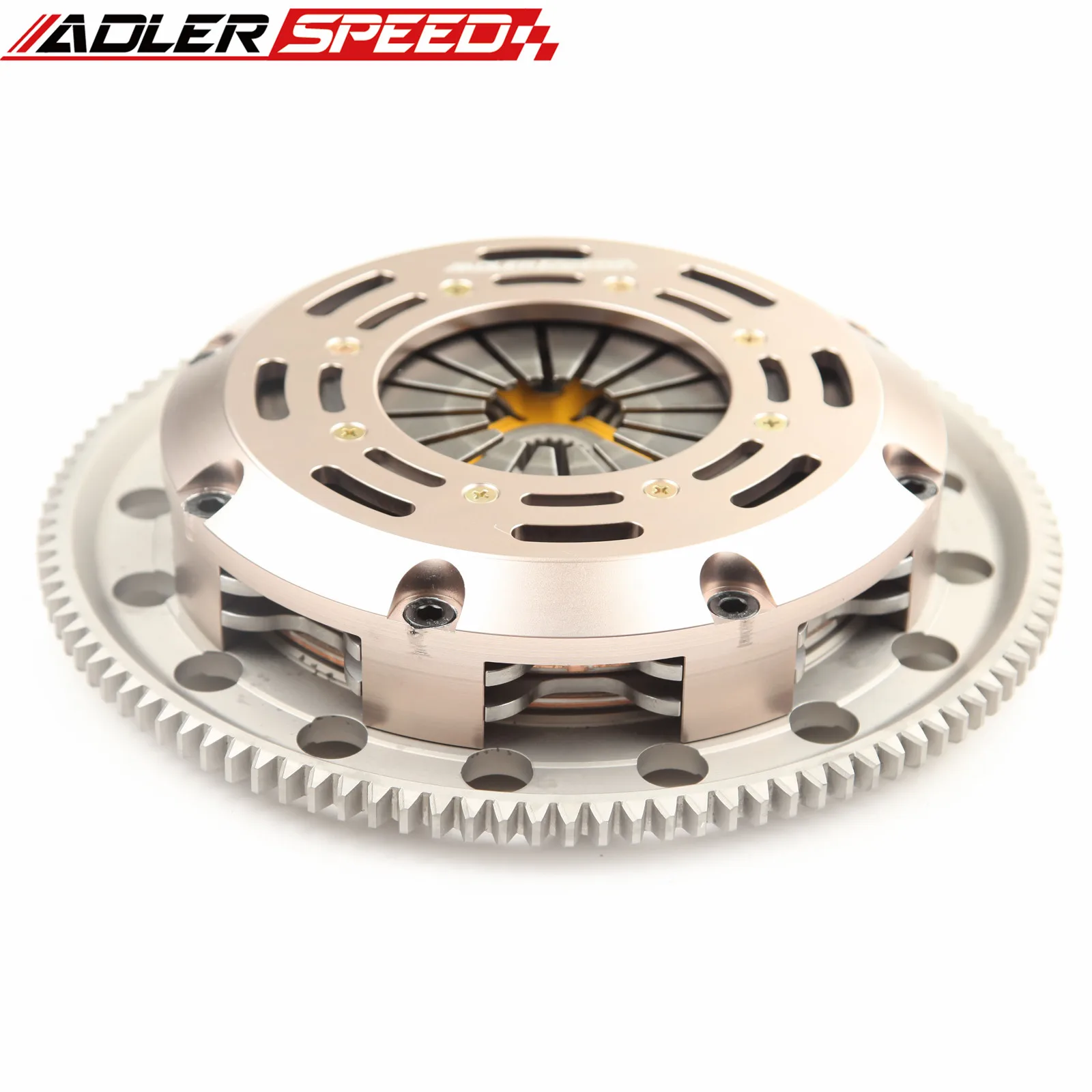 

ADLERSPEED Sprung Clutch Twin Disc Medium WT For 1992-05 HONDA CIVIC D15 D16 D17