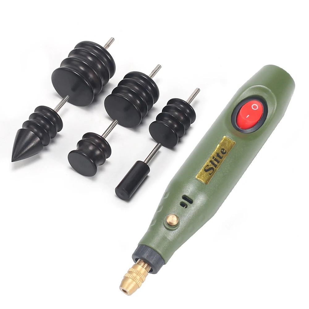 

Leather Tool Edge Electric Polishing Slicker Sandalwood Electric Grinding Head leather timming Polishing DIY Tools Tip Burnisher