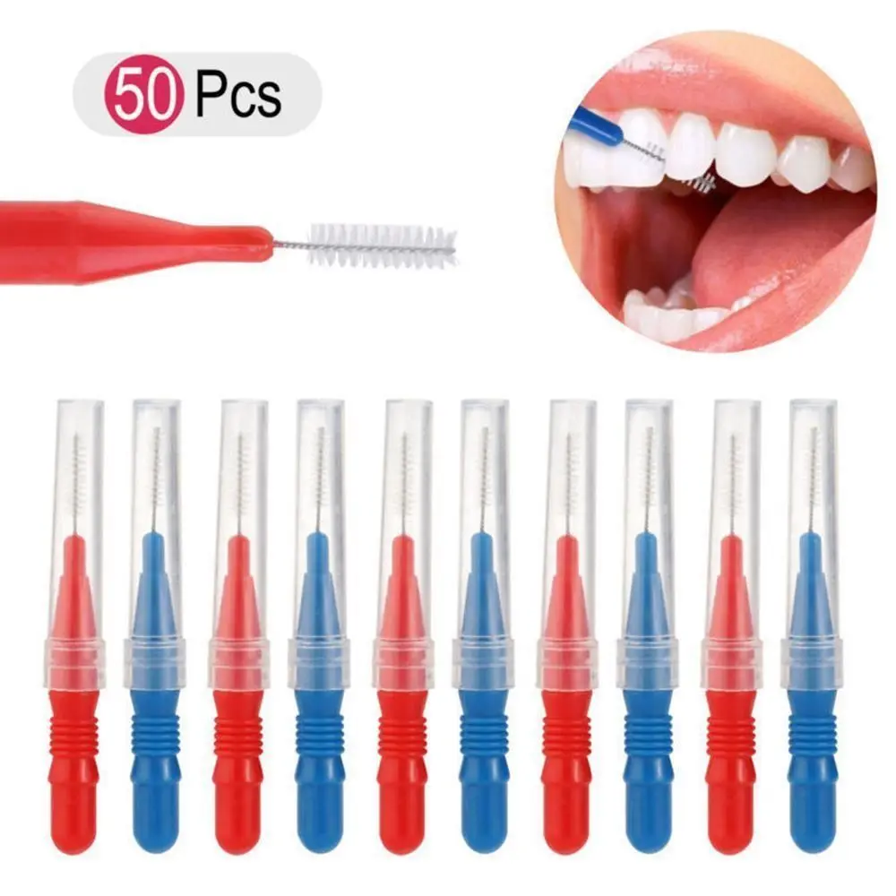 

Cleaner Soft Soft Plastic Tooth Gap Brush Oral Hygiene Dental Floss Tooth Floss Toothpick Teeth Clean Interdental Brush