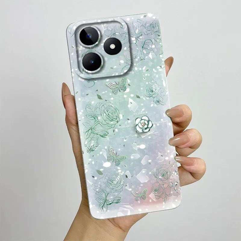 For realme c53/Narzo N53/C51/C51S/Note 50 Cute Cartoon Back Cover c 53/Narzo N 53/C 51/C 51S/Note50 phone shell case