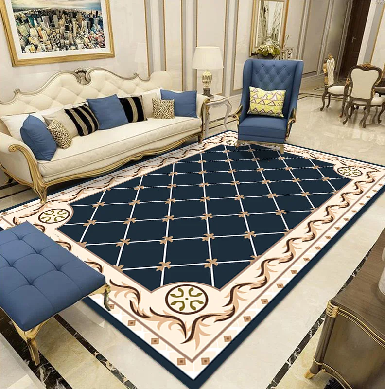 Living room bedroom carpet non slip modern large area non slip floor carpet home decoration carpet