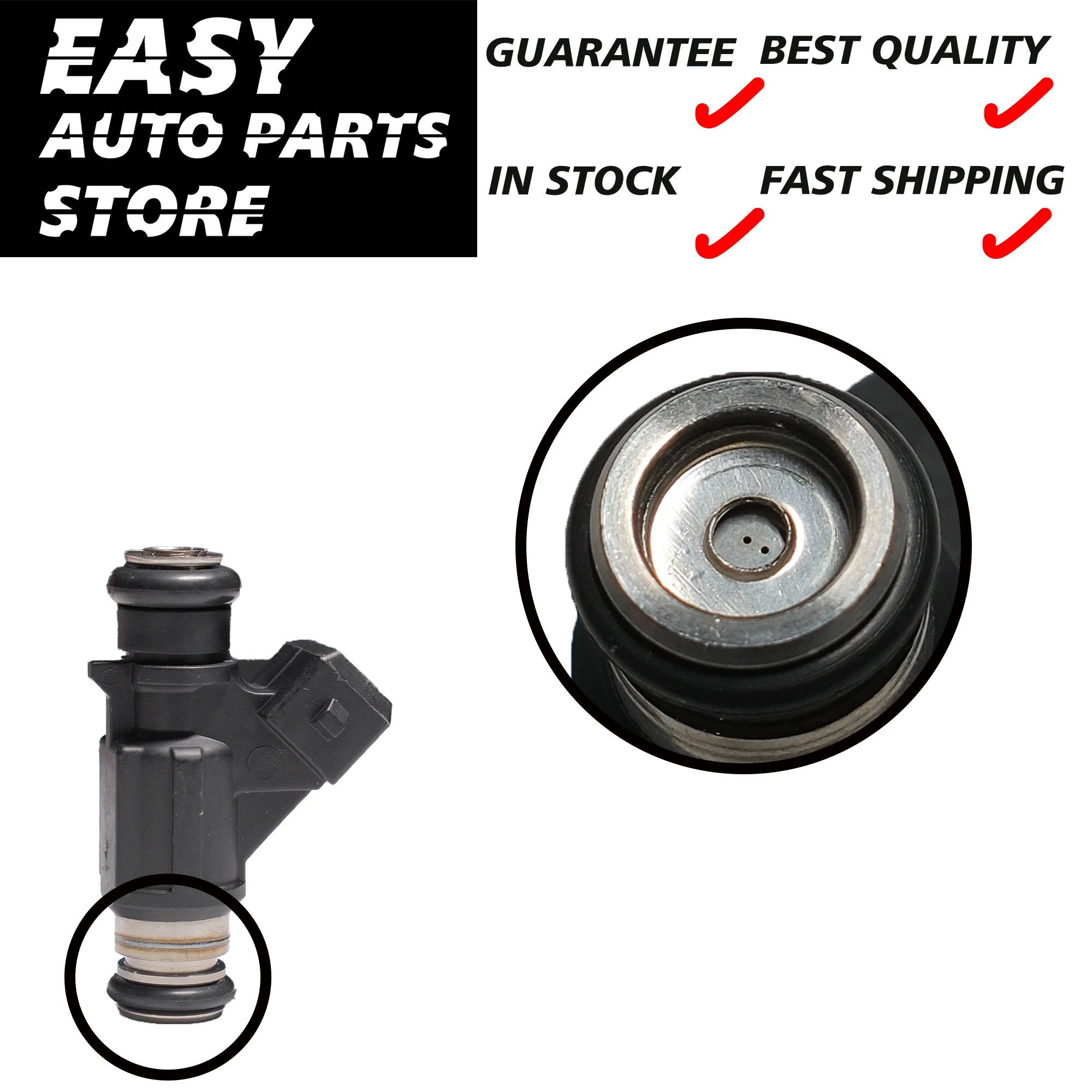 Топливный инжектор OEM 25342385 93345842 набор из 4 для Mercury Marine 30 40 50 60 HP EFI 2002-2010 2-летняя