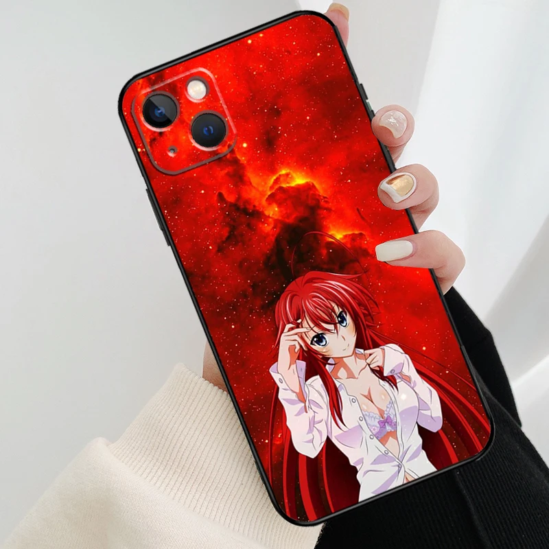Телефонный чехол Rias Gremory для старшей школы DxD iPhone 11 12 13 Pro XS Max Mini X XR 6 7 8 Plus задний