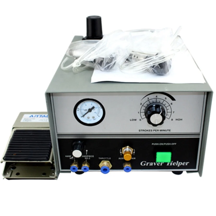 

Jewelry Tool Equipment Gold Engraving Machine Jewelry Double Ended Engraver Pneumatic Engraving Machine