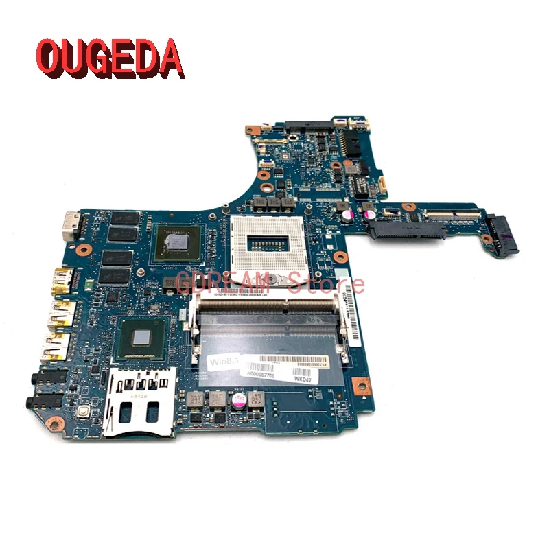 Материнская плата OUGEDA H000057700 для ноутбука Toshiba Satellite P50 P55 стандартная материнская