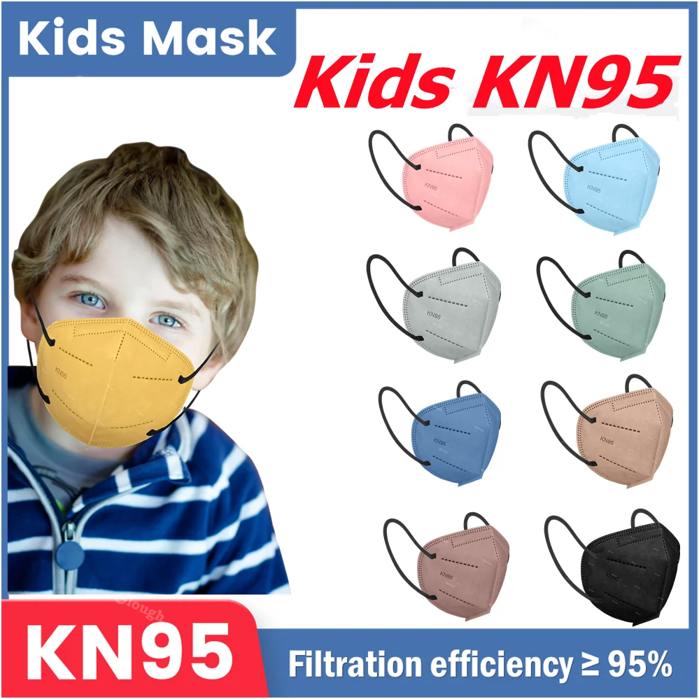 

Детские FPP2 маски для детей 4-12 лет FFP 2 Mascarillas KN95 дети 5 слоев Испании одобренные FPP2 Детские маски Morandi FFP2Mask для детей